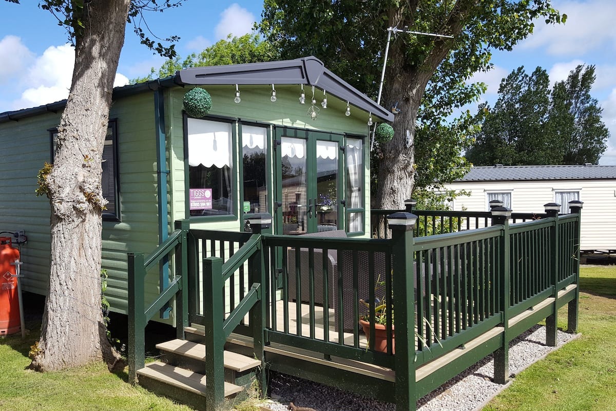 Luxury Mobile Home, 3 Bedrooms (Sunny) | Balkoni