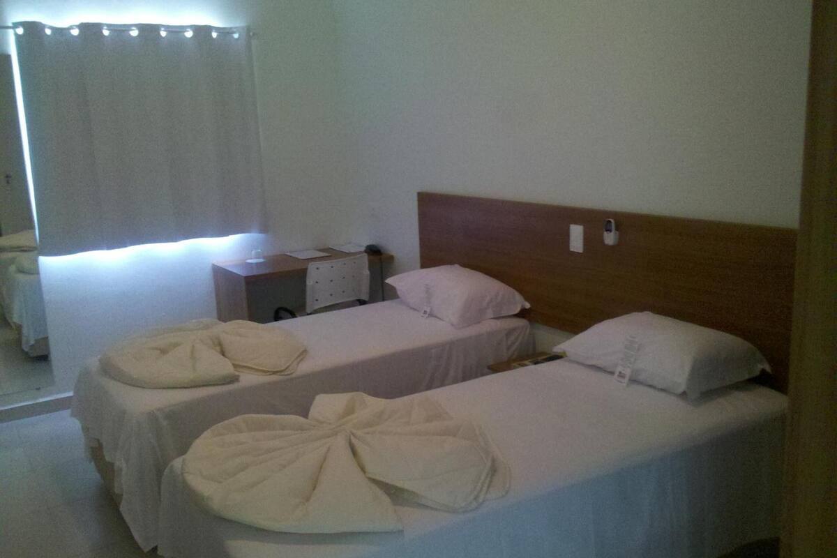 desk, blackout curtains, free wifi, bed sheets