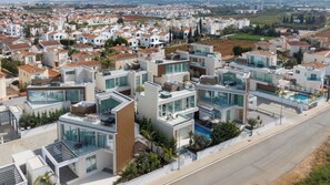 Villa, 3 Bedrooms Orchid | Street view - Sunrise Seaview Villas (Paralimni)