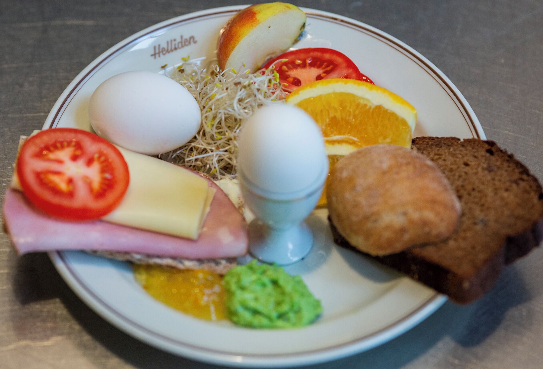 Frokostbuffé er inkludert hver dag