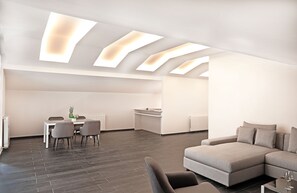 Family Apartment | In-room safe, desk, blackout curtains, soundproofing - Le Pave Residences (Ain Aar)