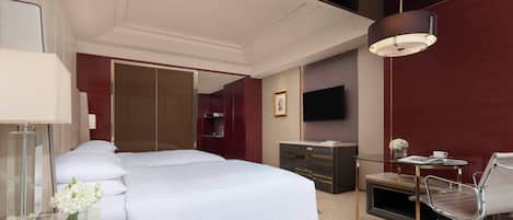 Stúdíóíbúð - 2 tvíbreið rúm | Stofa | Flatskjársjónvarp