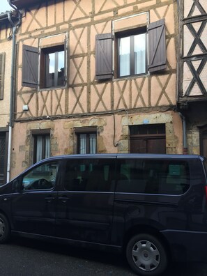 Façade de l’hébergement