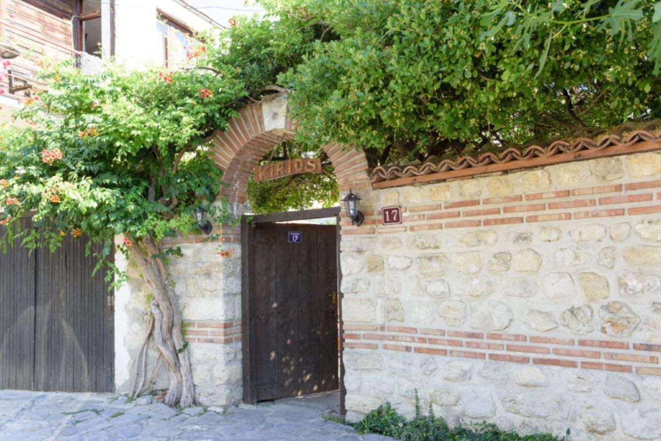 Entrée de l’hébergement