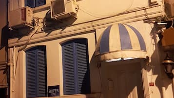 Voorkant van accommodatie