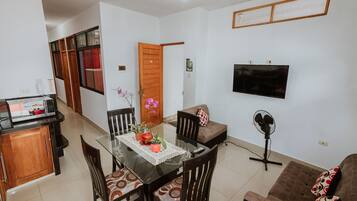 Family Apartment, 2 Bedrooms, Private Bathroom | In-room safe, desk, soundproofing, free WiFi