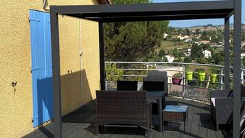 Vue depuis le balcon