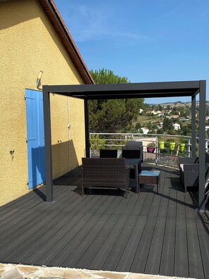 Balcony view - La Maison Provençale (Unieux)