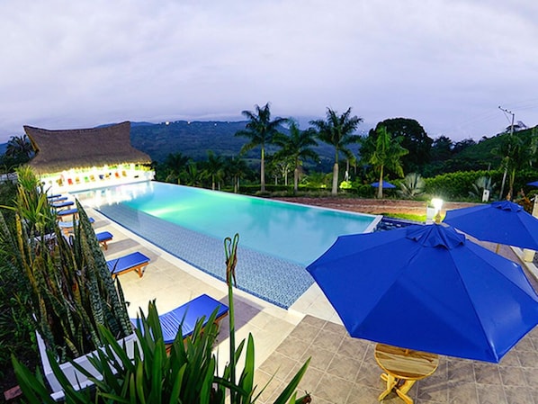 Uitzicht vanuit accommodatie