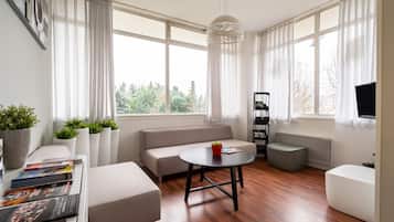 Sala de estar en el lobby