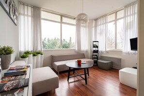 Coin salon dans le hall