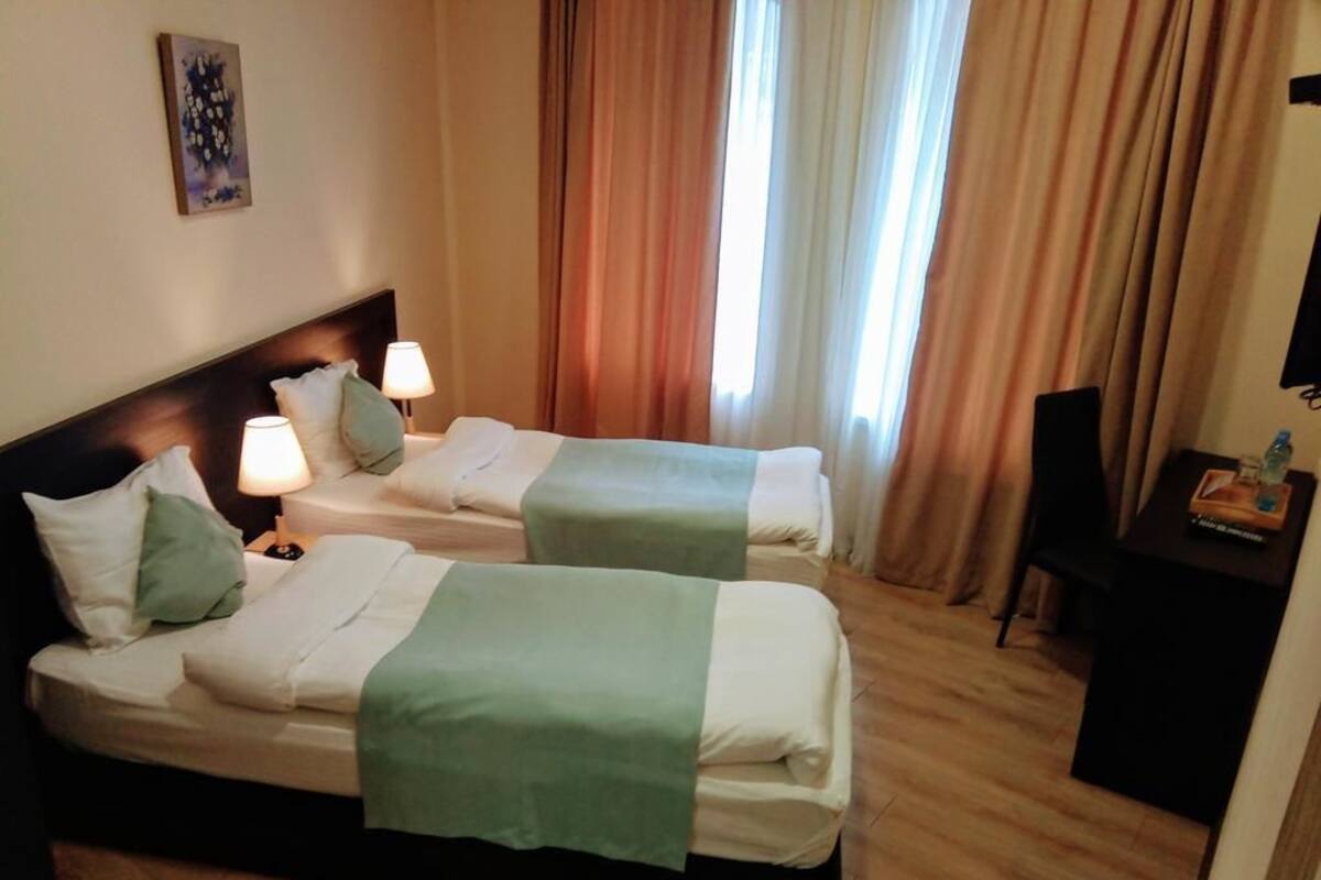 Standard Double or Twin Room | In-room safe, blackout drapes, soundproofing