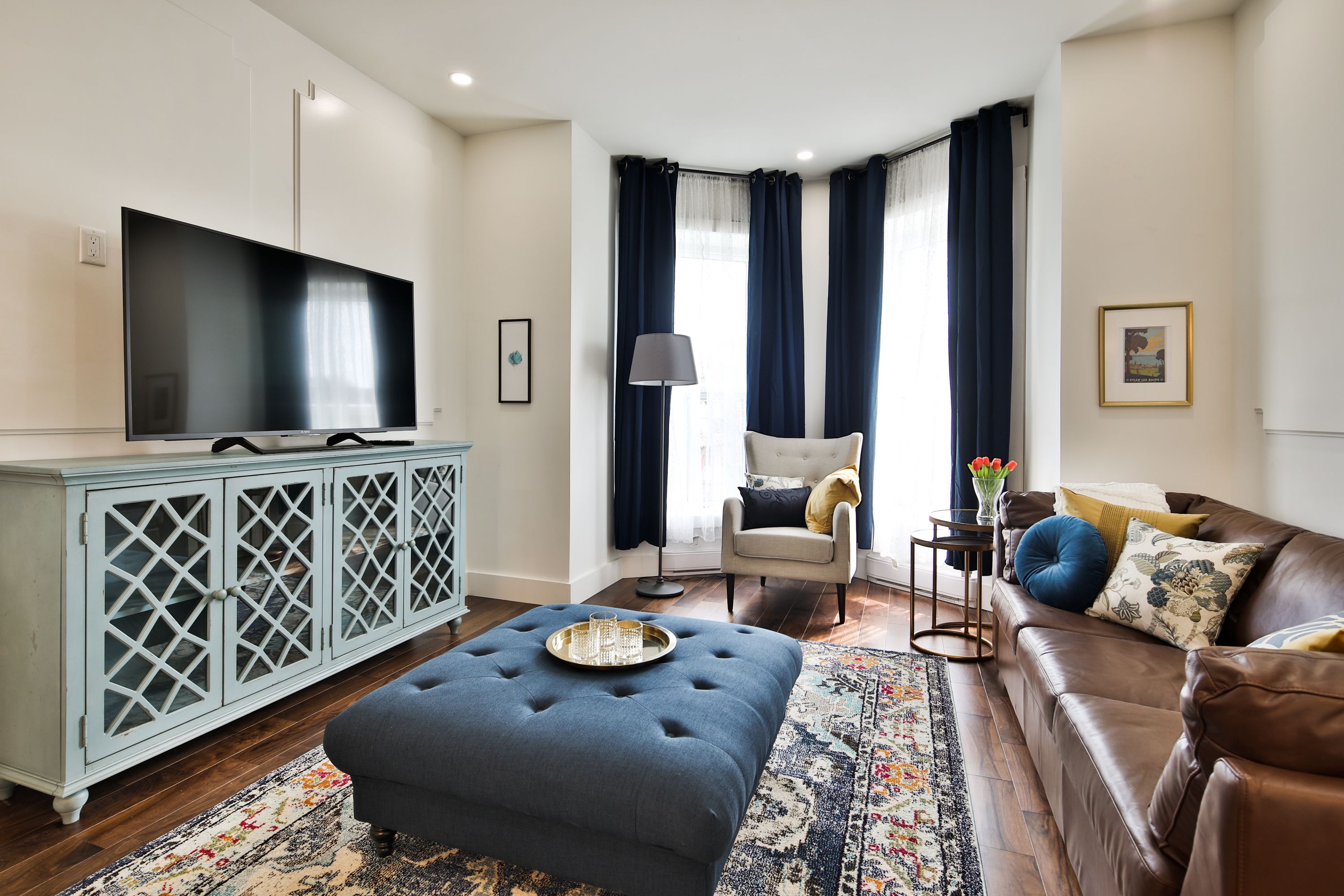 1 bedroom, premium bedding, individually decorated