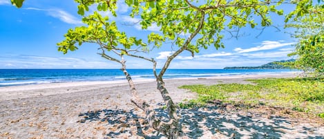 Una spiaggia nelle vicinanze