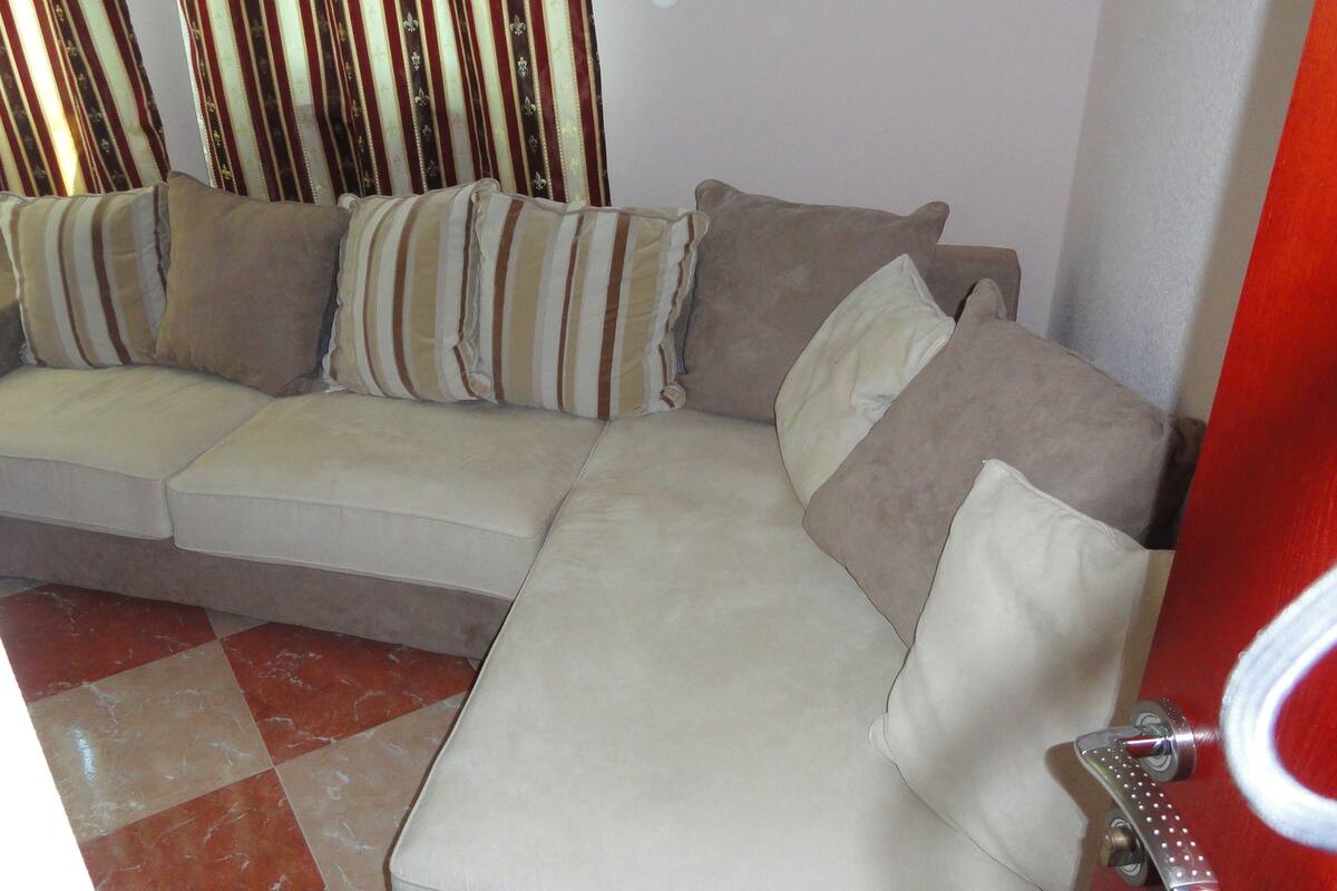 Comfort Apartment, 1 Bedroom, Balcony, Mountain View | Living area | Flat-screen TV