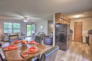 Interior - Quiet Clayton Home w/ Mountain Views 4 Mi to Lake! (Clayton)