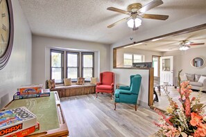 Games room - Quiet Clayton Home w/ Mountain Views 4 Mi to Lake! (Clayton)