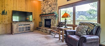 NOUVEAU! Estes Park Mtn Condo avec 4 terrasses et 2 cheminées