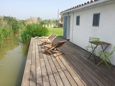 Mas des Oliviers HOUSE/GITE, HEATED SWIMMING POOL and CLOSED GARDEN (3 pets allowed)