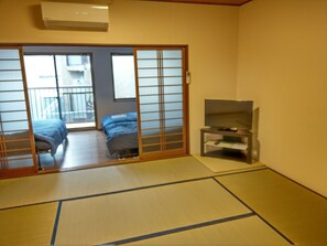 Private Vacation Home | Living area | Flat-screen TV - Komatsucho 11-41 (Kyoto)