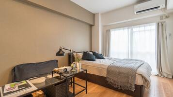 Double Room, 3rd Floor | Blackout drapes, bed sheets