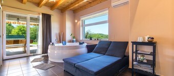 Villa with private pool, sauna, HotTub, SPA area, pool table, table tennis.