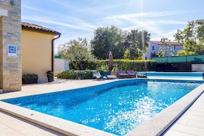 Piscine chauffée