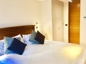 1 bedroom, premium bedding, desk, iron/ironing board