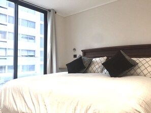 1 bedroom, premium bedding, desk, iron/ironing board