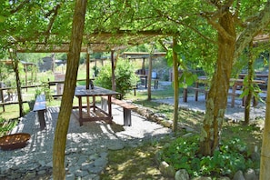 Restauration en plein air