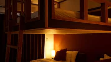 Basic Quadruple Room | Down comforters, blackout drapes, free WiFi, bed sheets