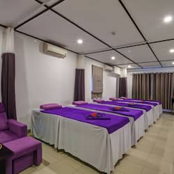 Phòng trị liệu đôi, trị liệu toàn thân, massage đá nóng, massage Thái