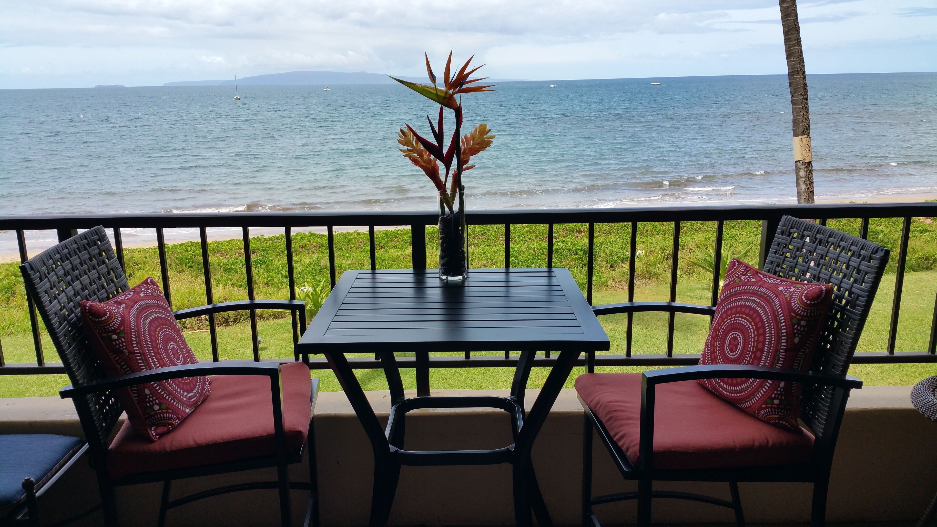 5 star view from our lanai.