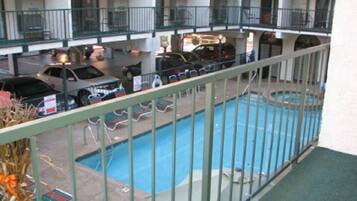 Indoor pool, a heated pool