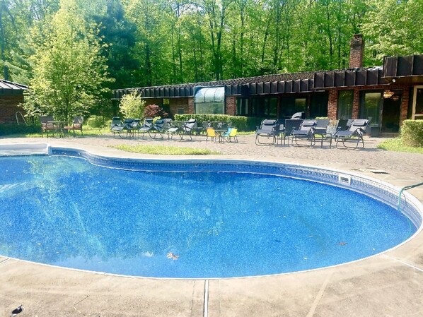 Outdoor pool - Huge 14 Acre/5000 Sqft Private Estate Hot Tub Firepit Tennis —LOTS Spaces! (Cresco)