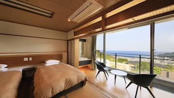 Japanese-Style Twin Room - New Building 3F | In-room safe, free WiFi, bed sheets