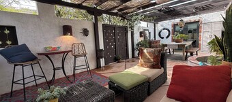Centrally Located, Private Bungalow with AC and parking space