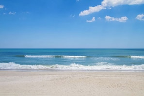 On the beach