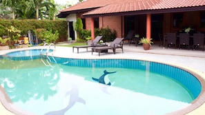 Terrace/patio - Baan Sukjai Villa by PIPS (Choeng Thale)