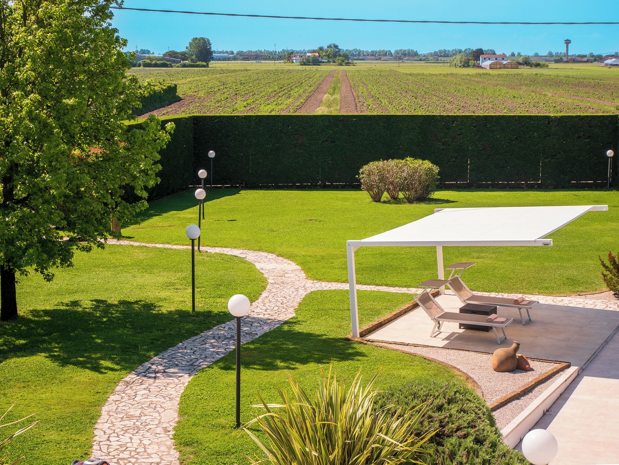 Enceinte de l’hébergement