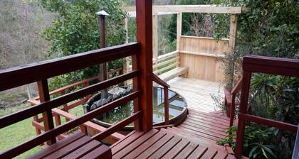 Cabaña Oregón con hot tub exclusivo cerca de termas y lago