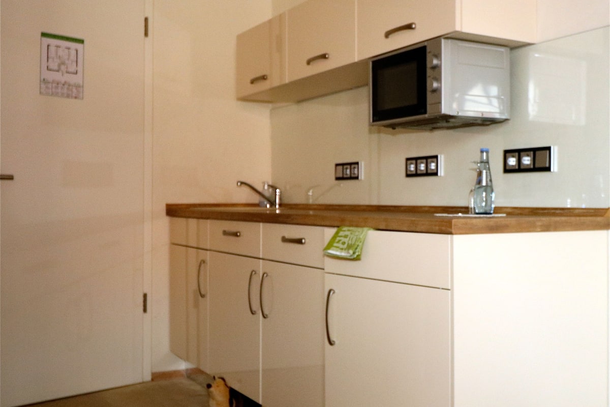 apartment | private kitchen | high chair