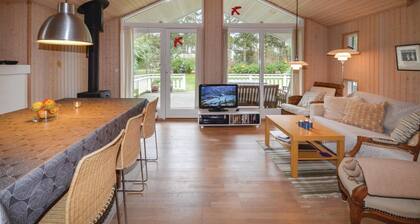 Beach front home in Lundby with sauna