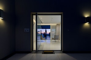 Entrée de l’hébergement