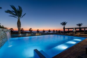 Front of property – evening/night
