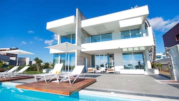 Fassade der Unterkunft