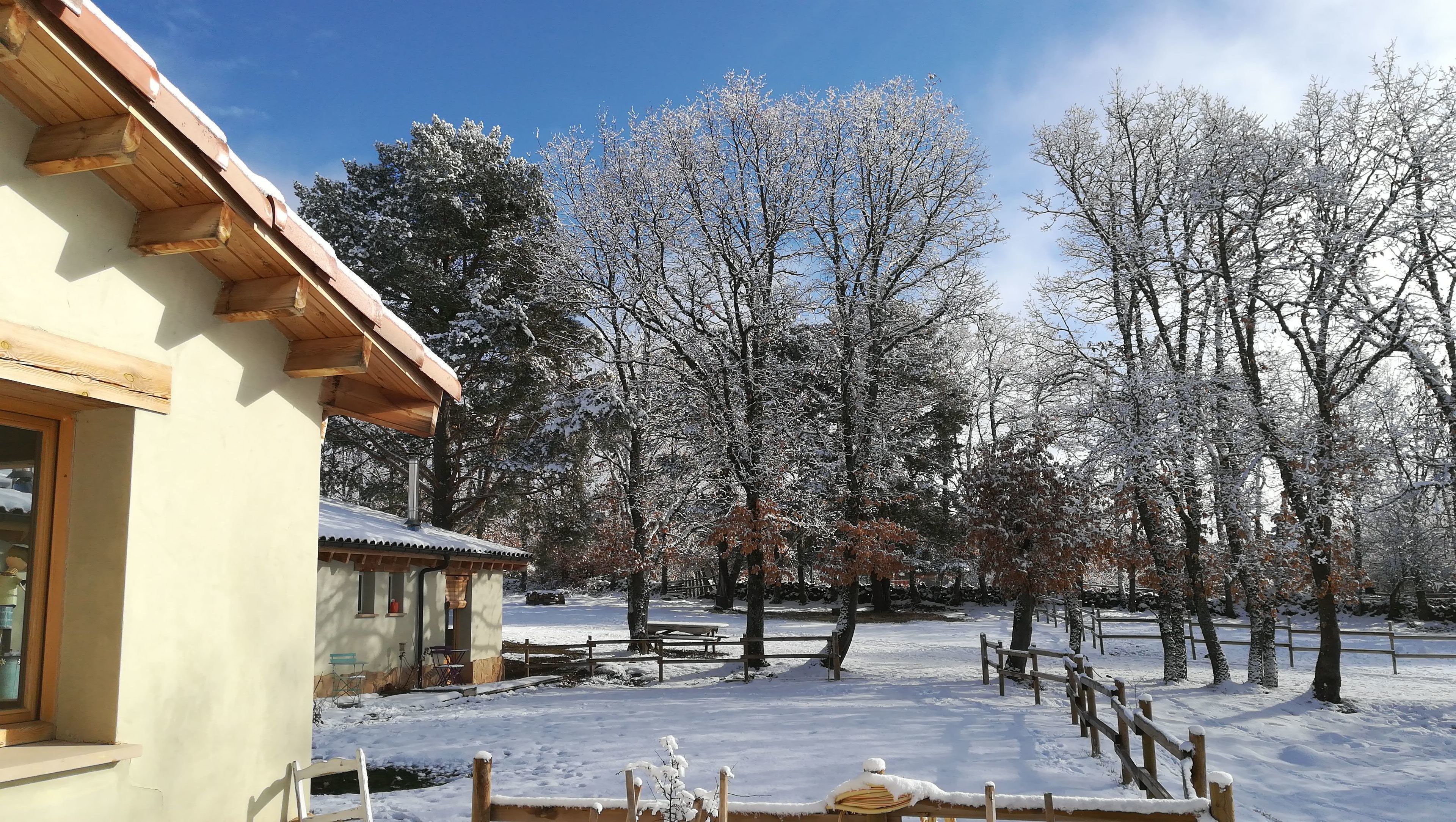 Façade de l’hébergement