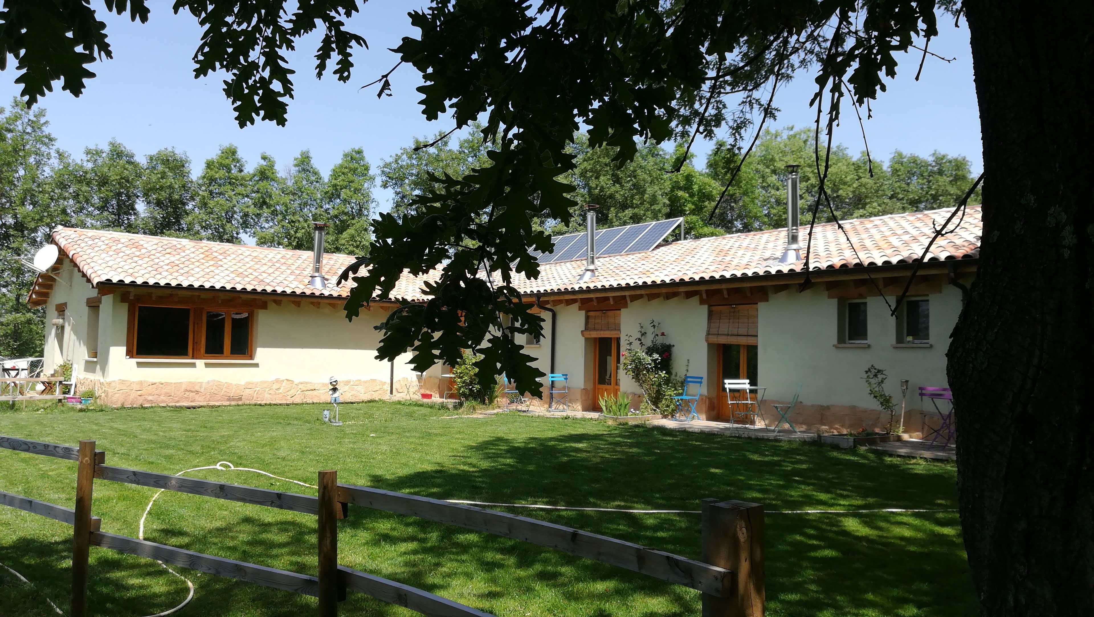 Façade de l’hébergement