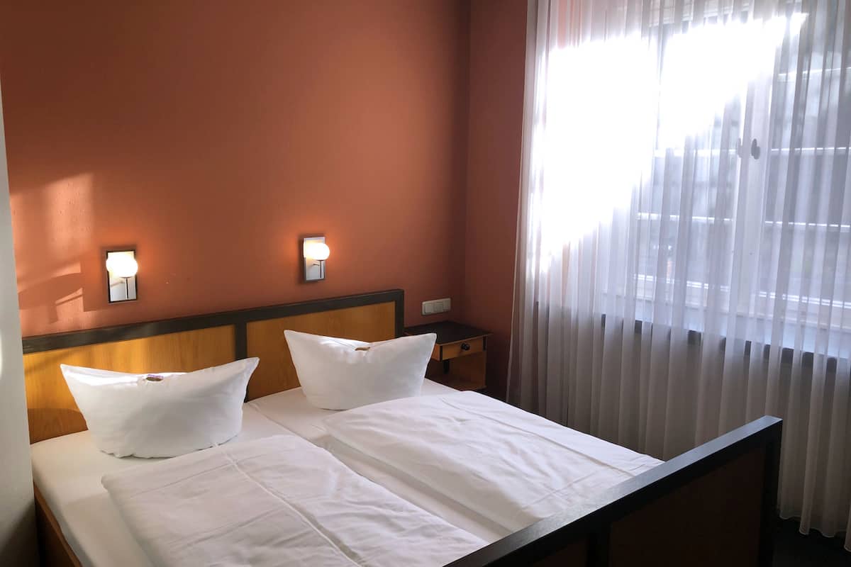 premium double room | in-room safe, desk, cots/infant beds, free wifi