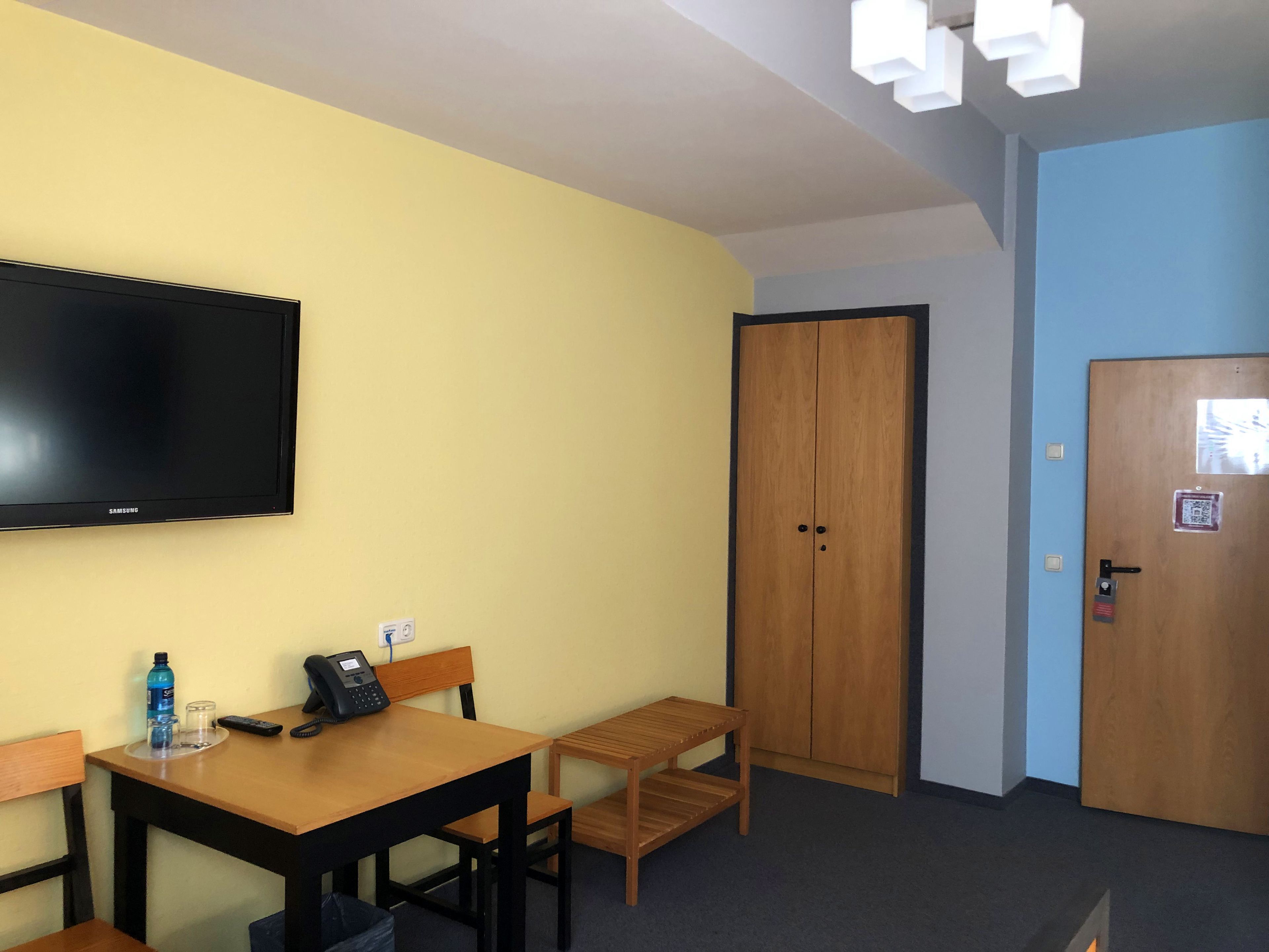 premium double room | in-room safe, desk, cots/infant beds, free wifi